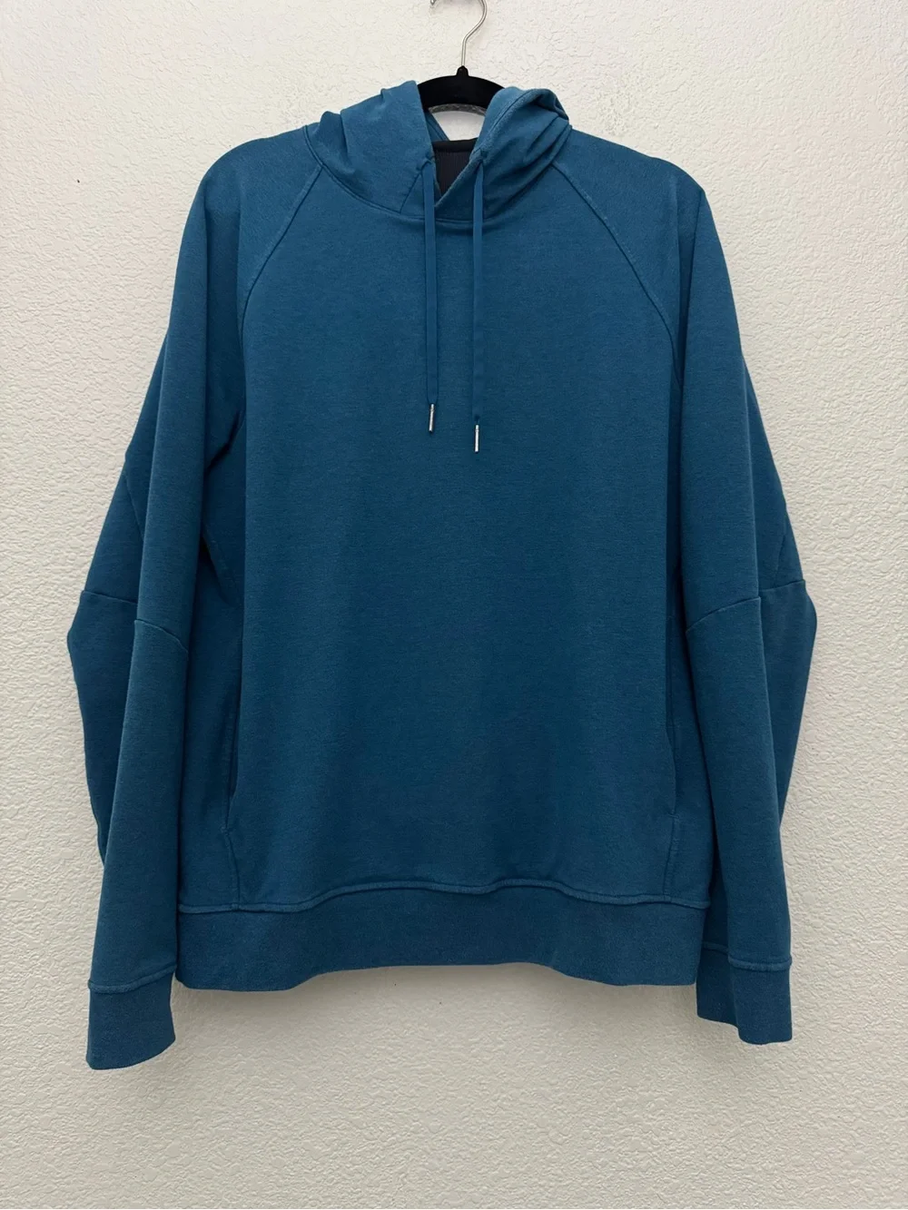 Lululemon City‎ Sweat Pullover Hoodie Sweatshirt Blue Size Large